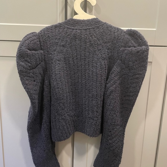 ULLA JOHNSON NWT Odette Cardigan Midnight Size M - Picture 6 of 9